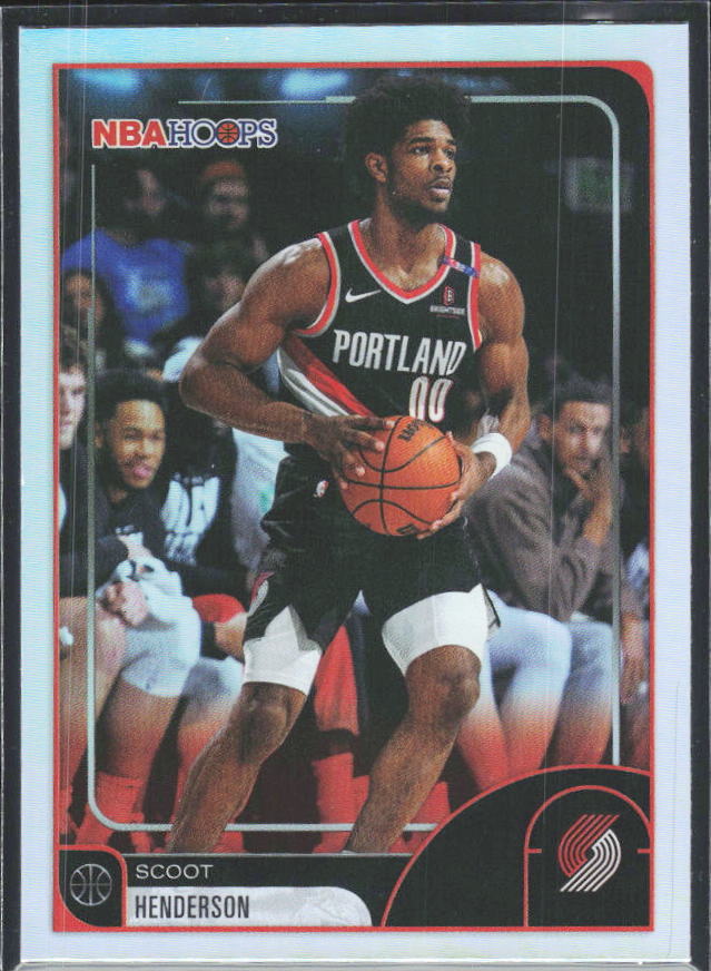 Scoot Henderson 2025-26 NBA Hoops #85 – framsida