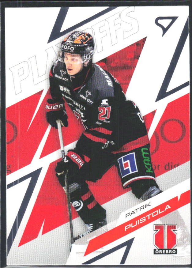 Patrik Puistola 2025-26 SHL Playoffs #78 – framsida