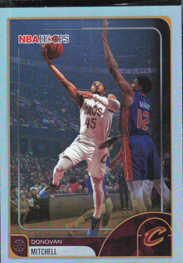 Donovan Mitchell 2025-26 NBA Hoops #76 – framsida