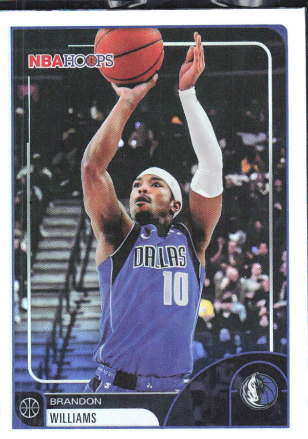 Brandon Williams 2025-26 NBA Hoops #15 – framsida