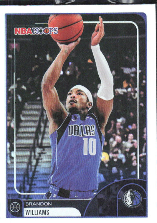 Brandon Williams 2025-26 NBA Hoops #15 – framsida