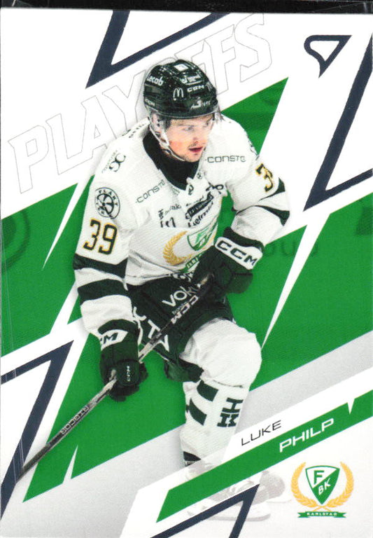 Luke Philp 2025-26 SHL Playoffs #43 – framsida