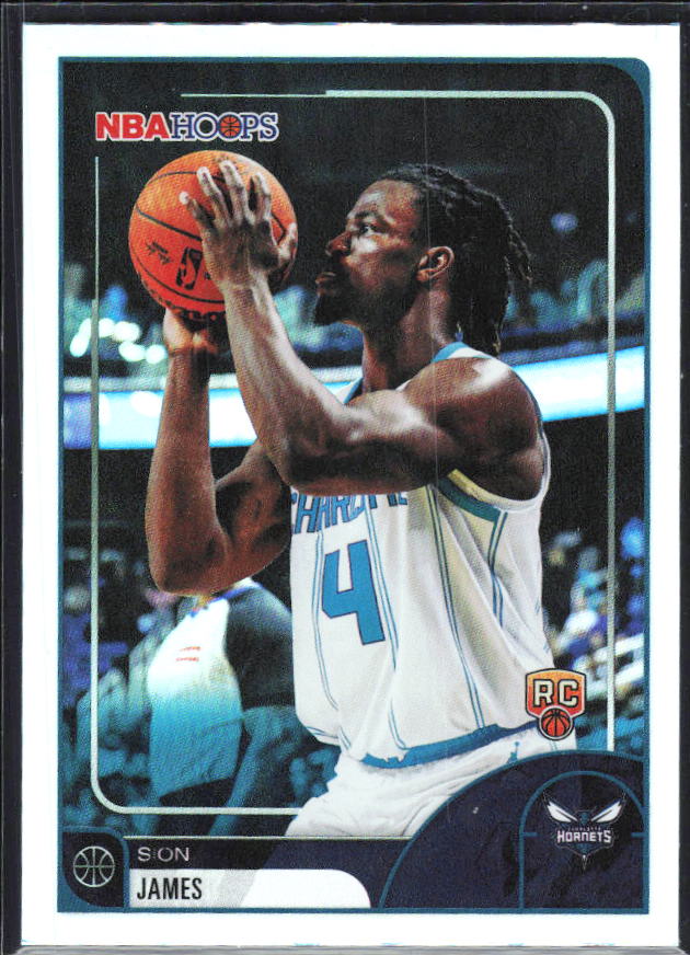 Sion James 2025-26 NBA Hoops RC #151 – framsida