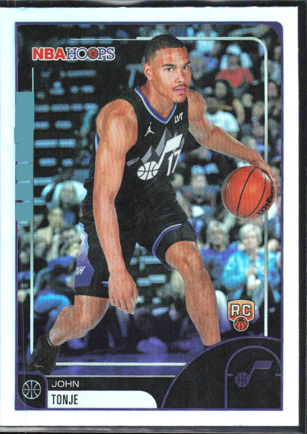 John Tonje 2025-26 NBA Hoops RC #162 – framsida