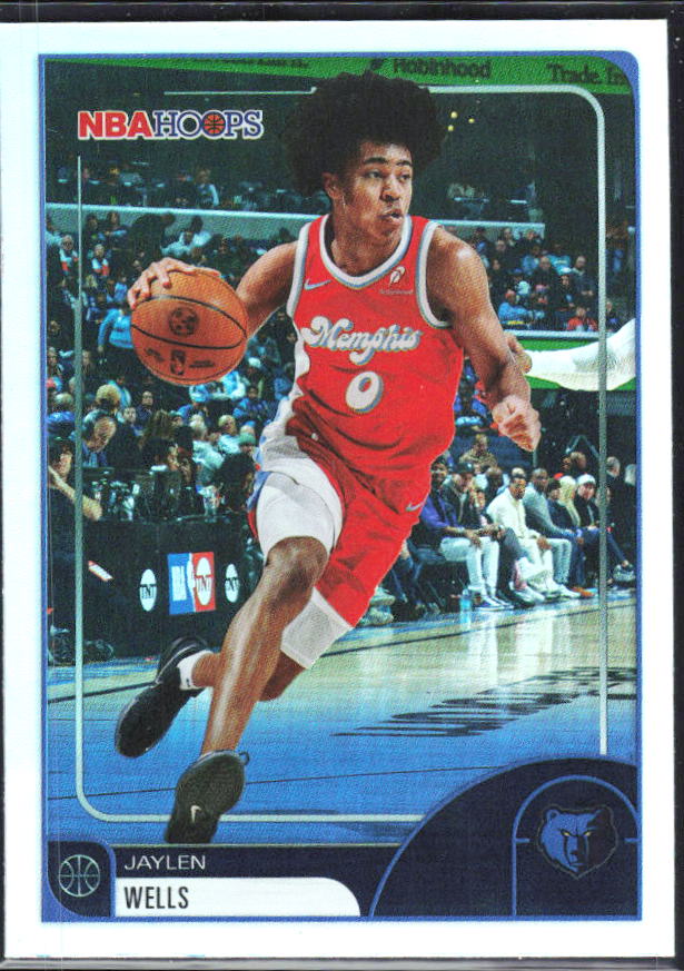 Jaylen Wells 2025-26 NBA Hoops #96 – framsida