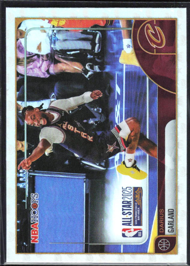 Darius Garland 2025-26 NBA Hoops All-Star 2025 Rainbow #283 – framsida