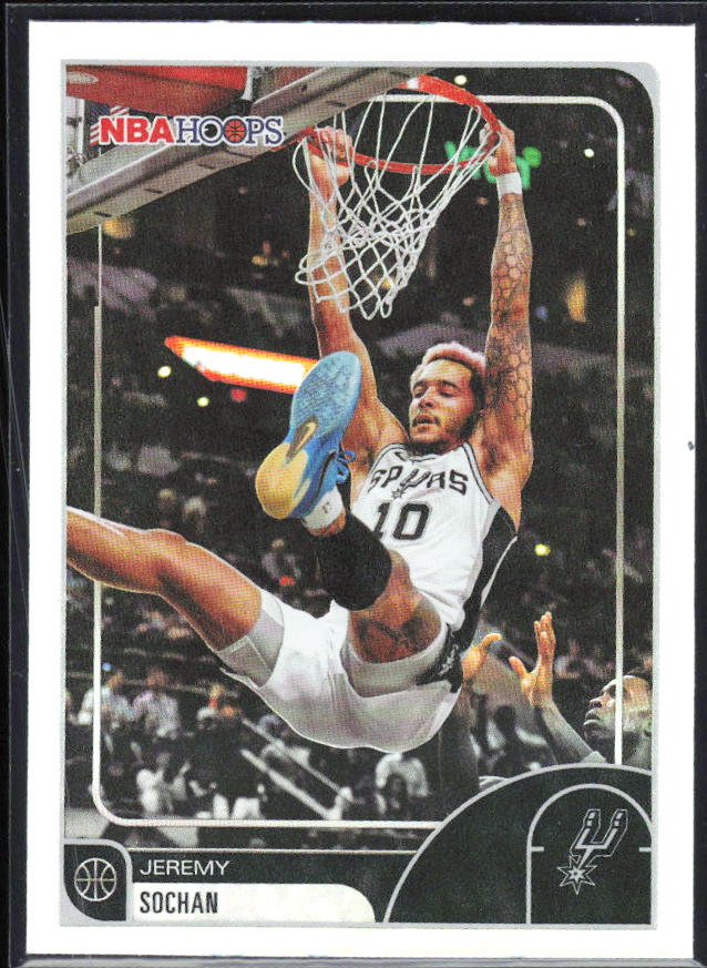 Jeremy Sochan 2025-26 NBA Hoops #154 – framsida