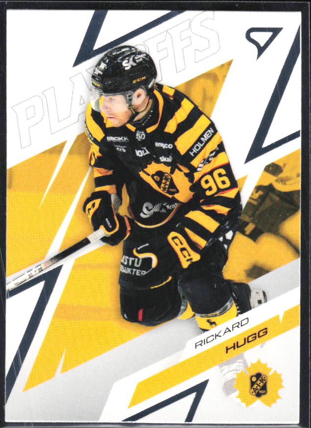 Rickard Hugg 2025-26 SHL Playoffs #33 – framsida