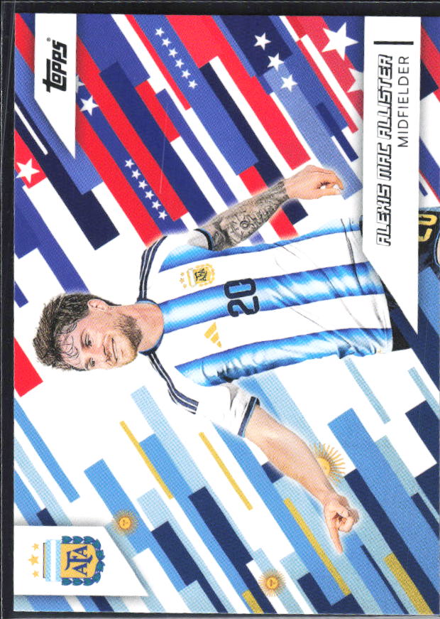 Alexis Mac Allister 2026 Argentina Team Set #36 – framsida