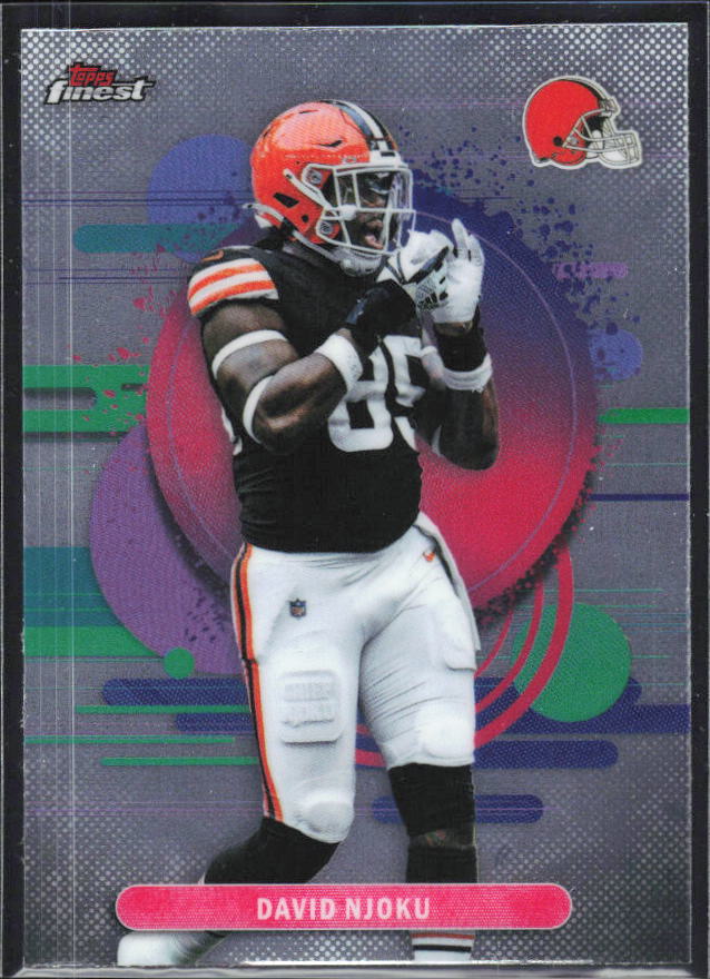 David Njoku 2025 Finest Uncommon #180 – framsida