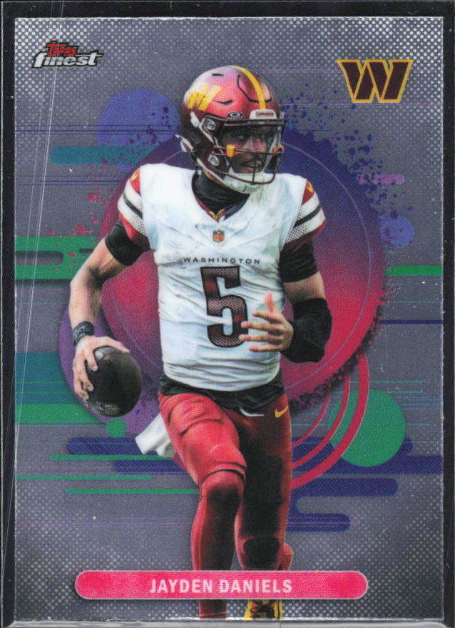 Jayden Daniels 2025 Finest Uncommon #149 – framsida
