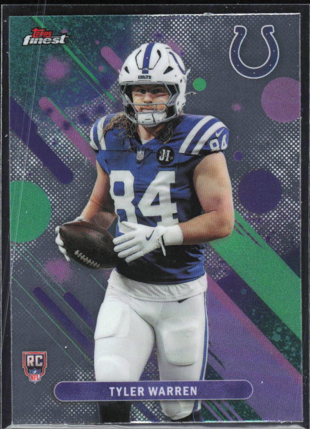 Tyler Warren 2025 Finest Common RC #33 – framsida