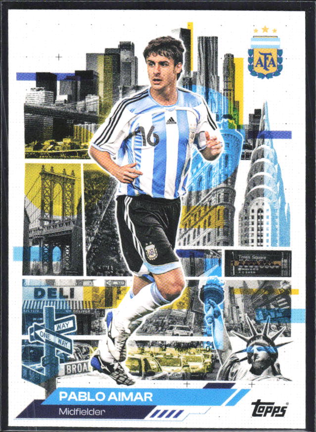 Pablo Aimar 2026 Argentina Team Set #48 – framsida