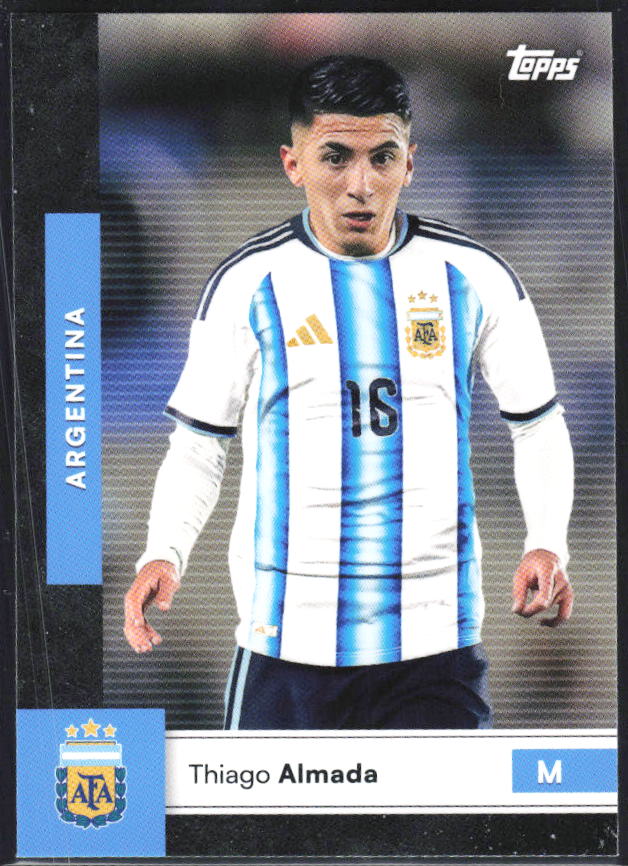 Thiago Almada 2026 Argentina Team Set #11 – framsida