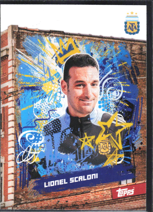 Lionel Scaloni 2026 Argentina Team Set #30 – framsida