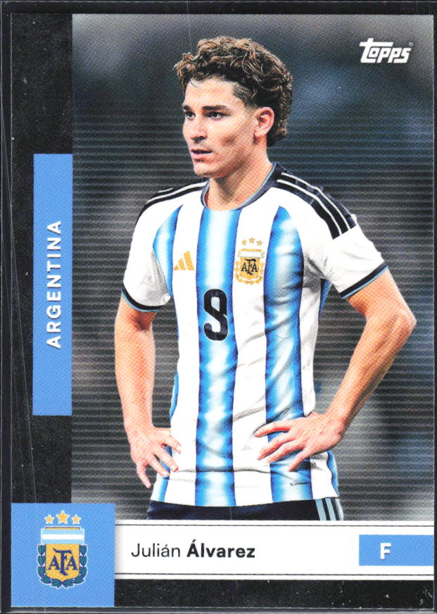 Julián Álvarez 2026 Argentina Team Set #15 – framsida