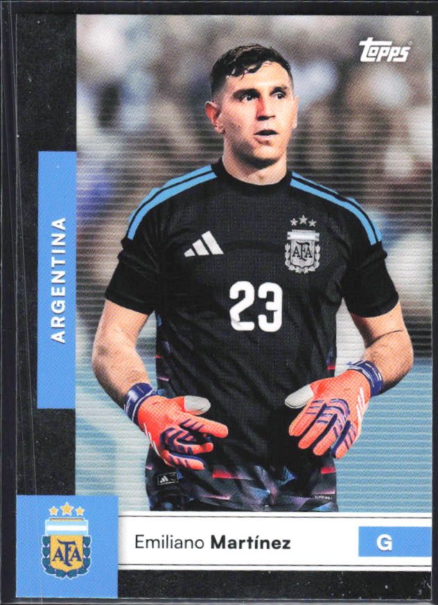 Emiliano Martínez 2026 Argentina Team Set #1 – framsida