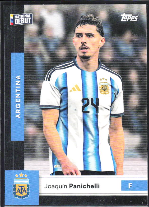 Joaquín Panichelli 2026 Argentina Team Set National Debut #20 – framsida