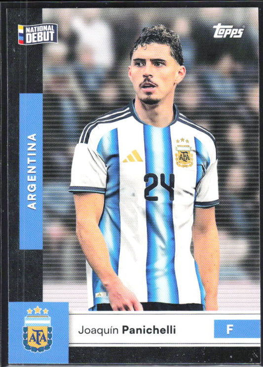 Joaquín Panichelli 2026 Argentina Team Set National Debut #20 – framsida