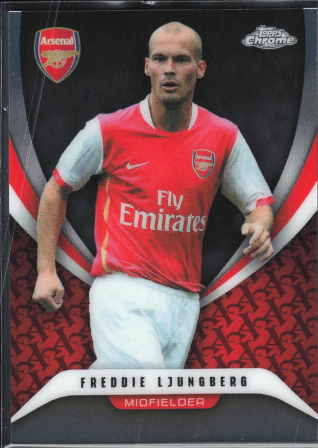 Freddie Ljungberg 2025-26 Chrome Arsenal #44 – framsida