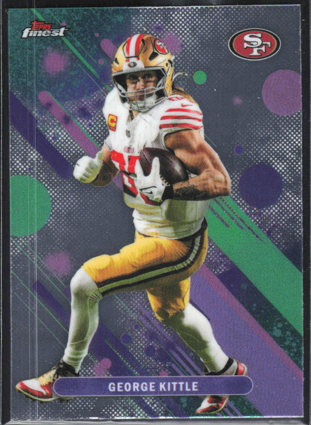 George Kittle 2025 Finest Common #96 – framsida