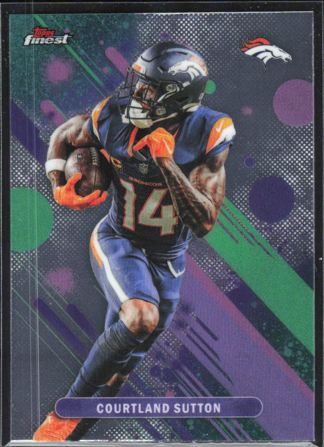 Courtland Sutton 2025 Finest Common #88 – framsida