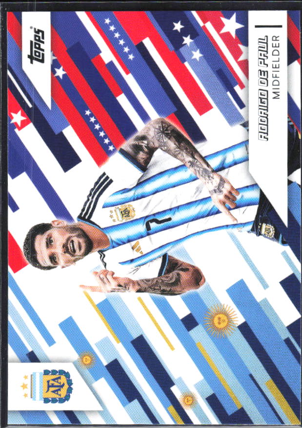 Rodrigo De Paul 2026 Argentina Team Set #32 – framsida