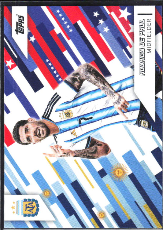 Rodrigo De Paul 2026 Argentina Team Set #32 – framsida