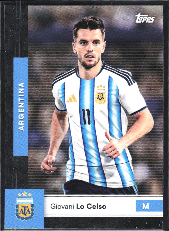 Giovani Lo Celso 2026 Argentina Team Set #13 – framsida