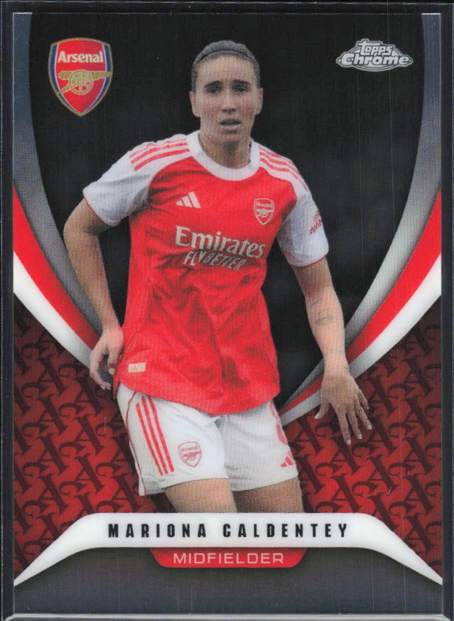 Mariona Caldentey 2025-26 Chrome Arsenal #31 – framsida