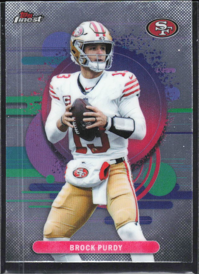 Brock Purdy 2025 Finest Uncommon #146 – framsida