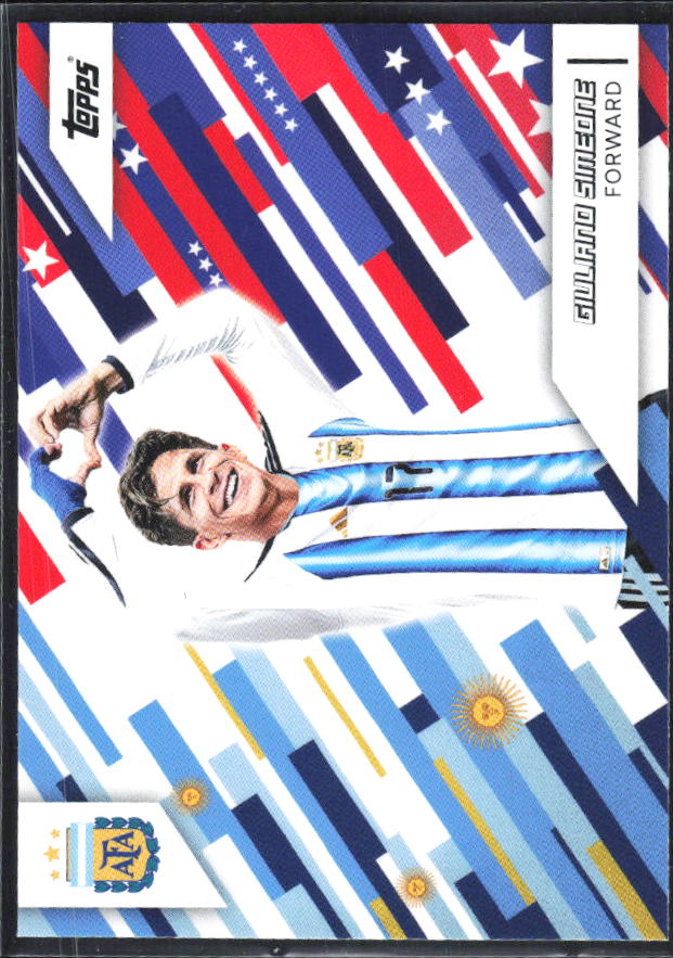 Giuliano Simeone 2026 Argentina Team Set #33 – framsida