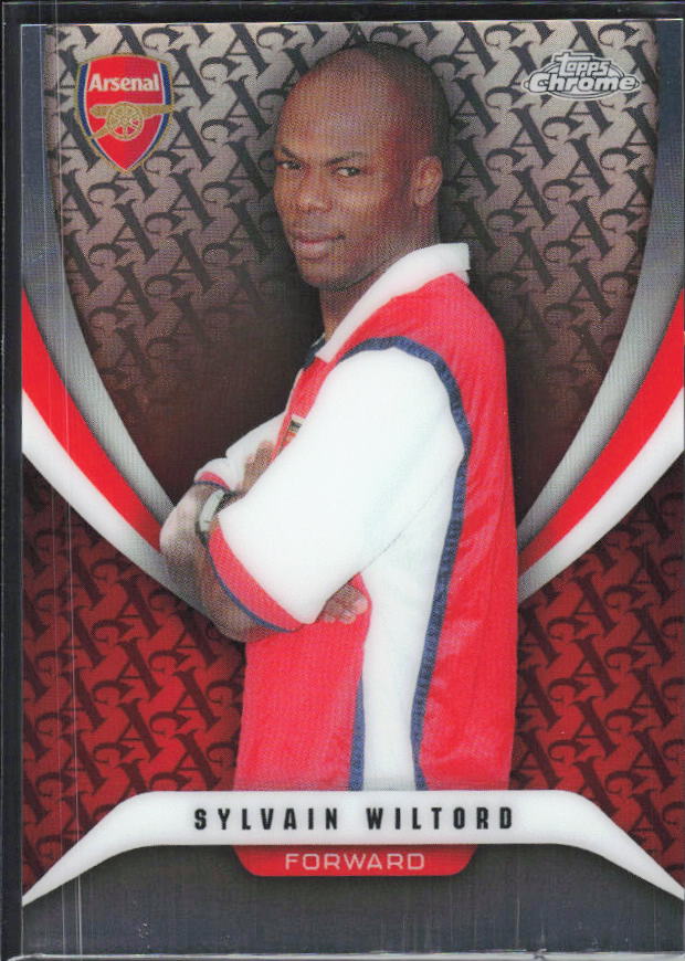 Sylvain Wiltord 2025-26 Chrome Arsenal #92 – framsida