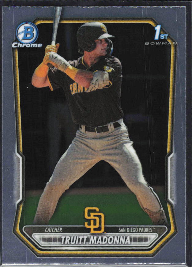 Truitt Madonna 2026 Bowman 1st Chrome Prospects #BCP-109 – framsida