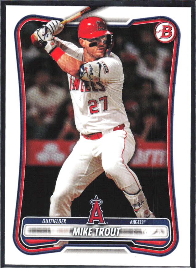 Mike Trout 2026 Bowman #100 – framsida
