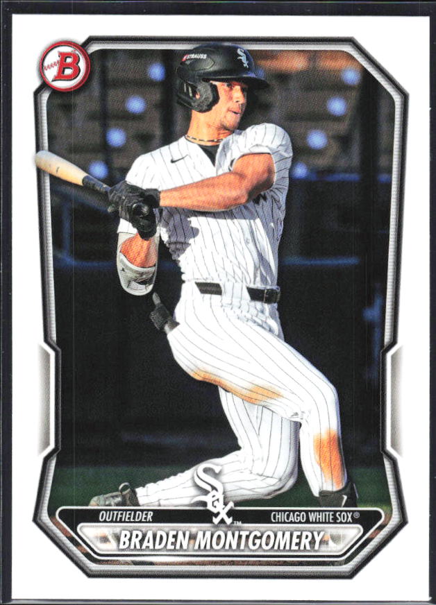 Braden Montgomery 2026 Bowman Prospects #BP-53 – framsida