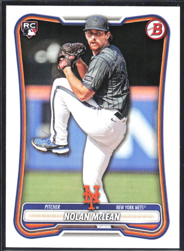 Nolan McLean 2026 Bowman RC #85 – framsida