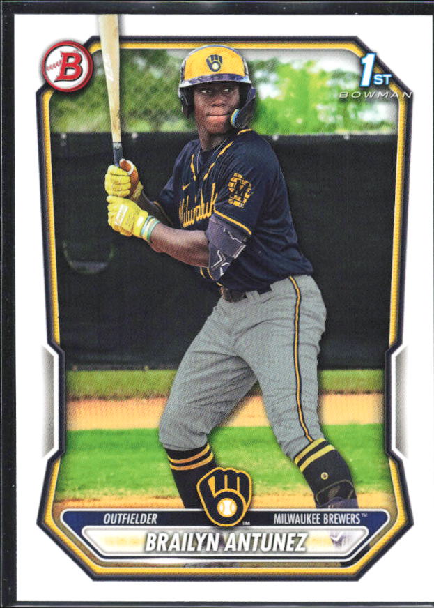 Brailyn Antunez 2026 Bowman 1st Prospects #BP-41 – framsida
