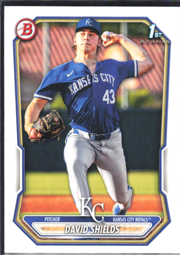 David Shields 2026 Bowman 1st Prospects #BP-11 – framsida