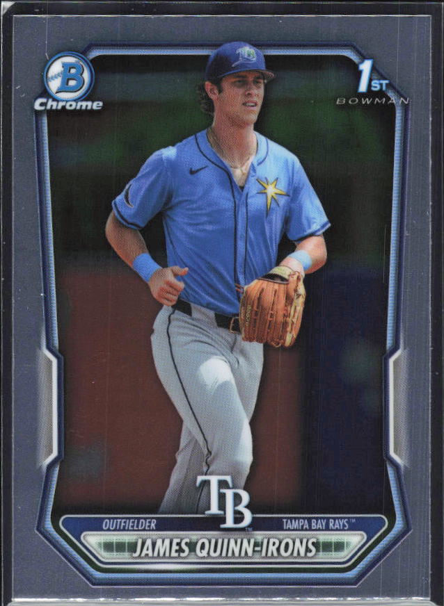 James Quinn-Irons 2026 Bowman 1st Chrome Prospects #BCP-4 – framsida
