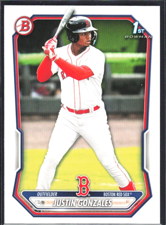 Justin Gonzales 2026 Bowman 1st Prospects #BP-141 – framsida