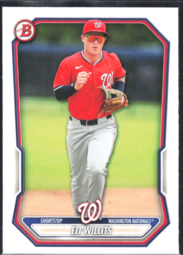 Eli Willits 2026 Bowman Prospects #BP-95 – framsida