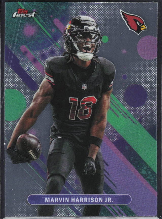Marvin Harrison Jr. 2025 Finest Common #80 – framsida