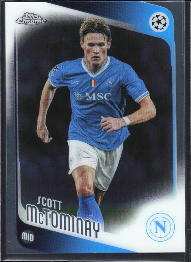 Scott McTominay 2025-26 Chrome UEFA #41 – framsida