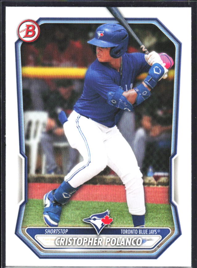 Cristopher Polanco 2026 Bowman Prospects #BP-34 – framsida