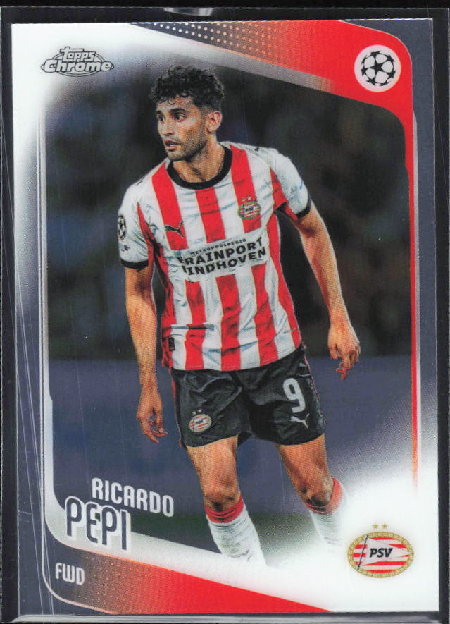 Ricardo Pepi 2025-26 Chrome UEFA #106 – framsida