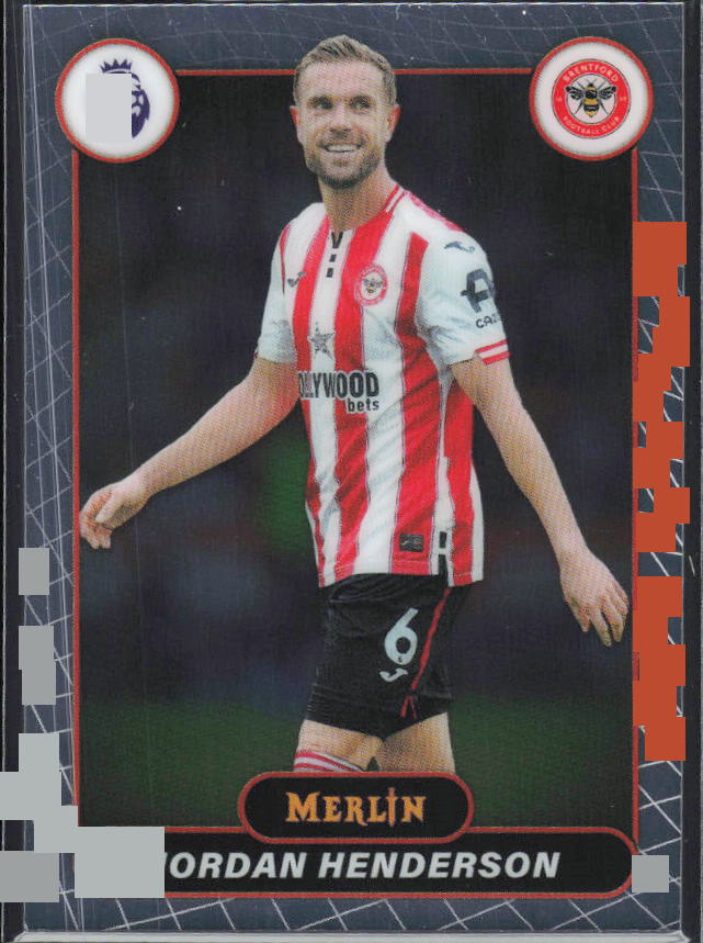 Jordan Henderson 2026 Merlin Premier League #36 – framsida