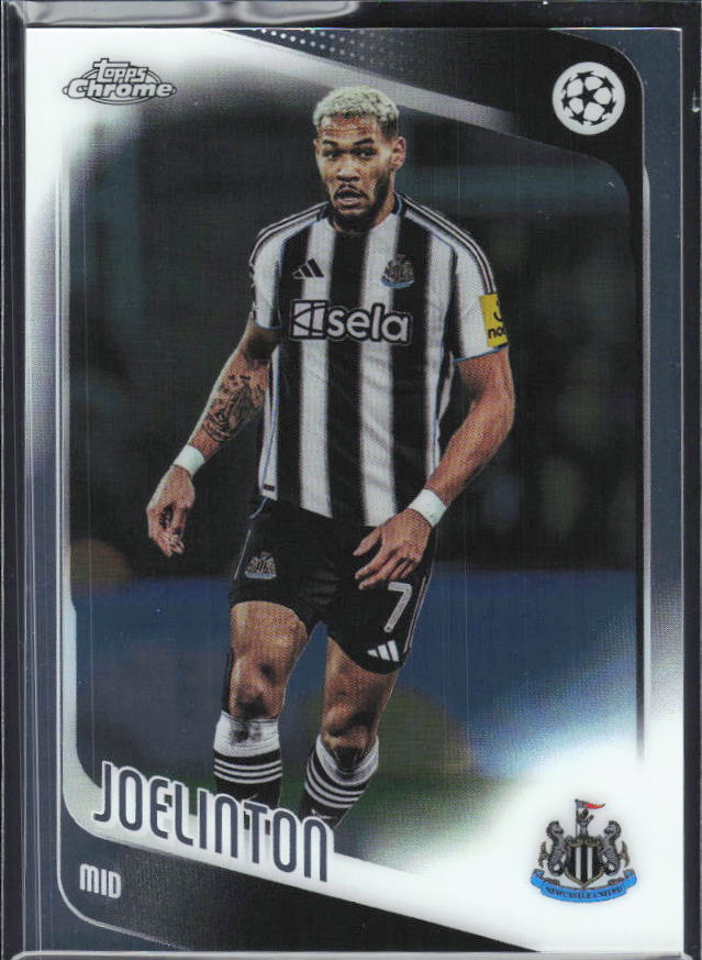 Joelinton 2025-26 Chrome UEFA #23 – framsida