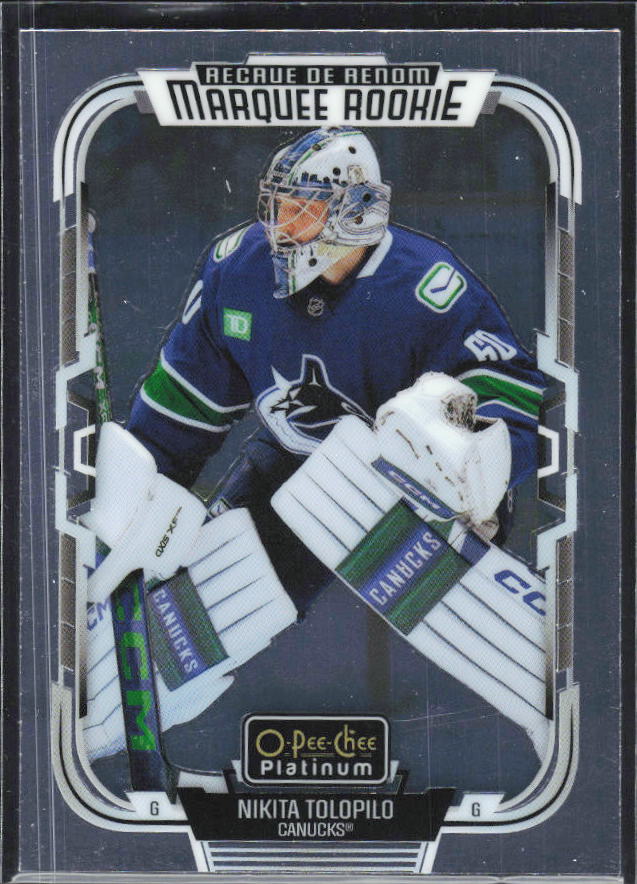 Nikita Tolopilo 2025-26 O-Pee-Chee Platinum Marquee Rookie #264 – framsida