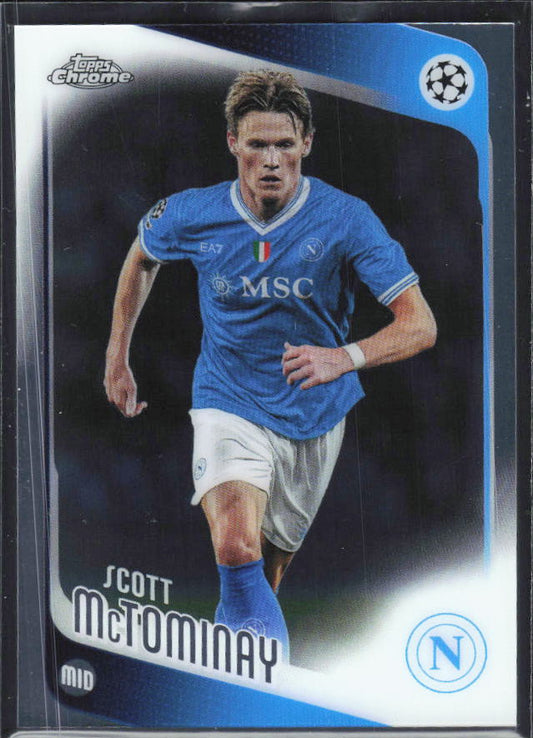 Scott McTominay 2025-26 Chrome UEFA #41 – framsida